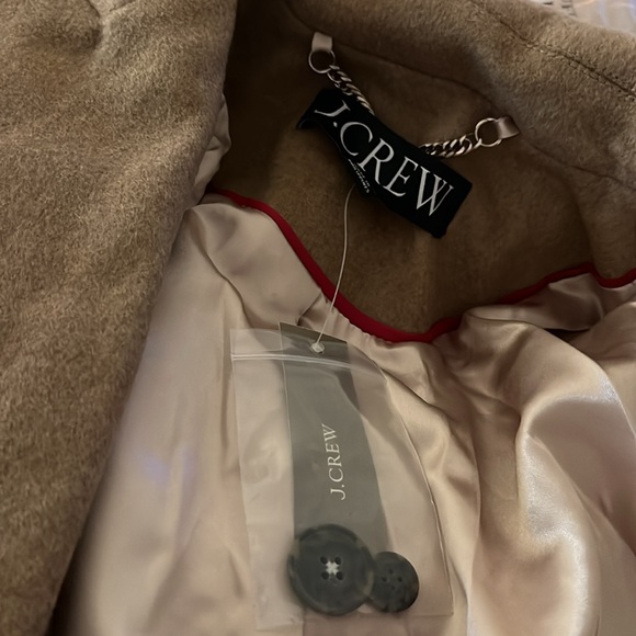 ❤️✨NWT J.Crew ✨HOST PICK✨ Mario Bellucci Topcoat In Italian Wool Blend - Picture 6 of 7